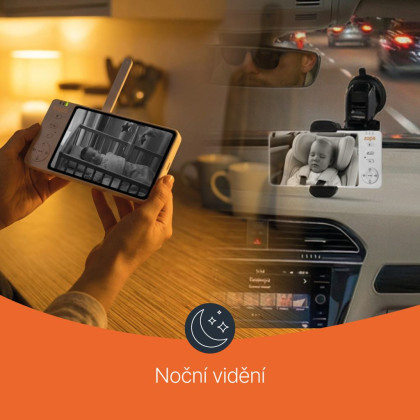 Digitální video monitor Home & Car 3v1 Zopa