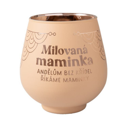 Zrcadlový svícen - Milovaná maminka