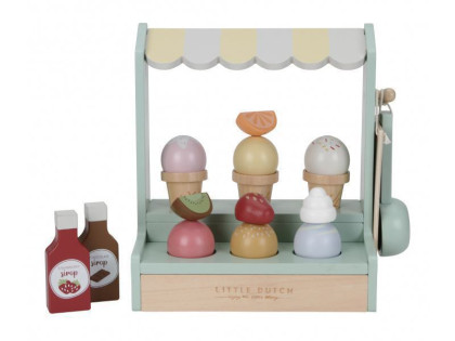 Zmrzlinový stánek dřevěný Little Dutch