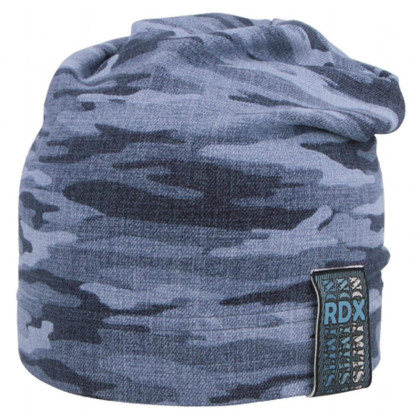 Chlapecká dlouhá čepice Maskáč Modrá RDX