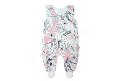 Bavlněné dupačky Koala Baby Service Růžové