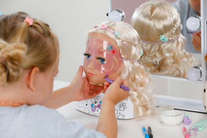 Kreativní česací hlava Baby born