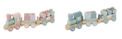 Vláček dřevěný Little Dutch