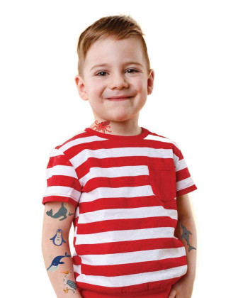 Živé tetovačky pro děti Mořská zvířata TATTonMe