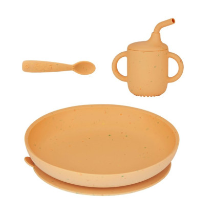 Silikonová jídelní sada Grown-Up Meal Set Little Babymoov