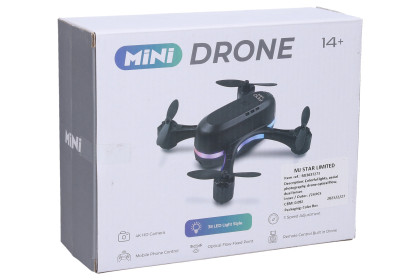 Dron skládací do ovladače s WIFI kamerou 720p RC na dálkové ovládání