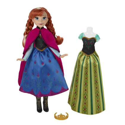 Frozen panenka s náhradními šaty  - Anna