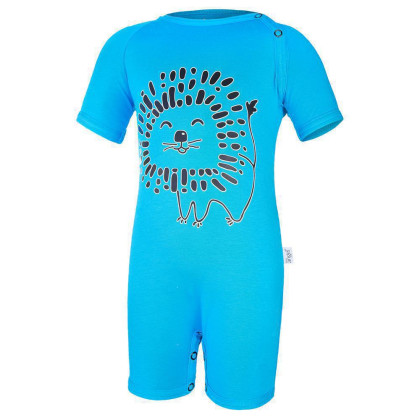 Overal tenký krátký Outlast® UV 50+ - azurová