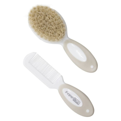 Set Hřebínek a kartáč na vlasy Freeon