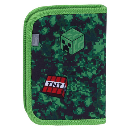Školní penál jednopatrový Minecraft Boom Baagl