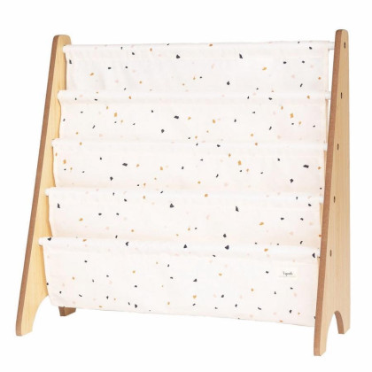 Stojan na knížky Recycled 3 Sprouts Terrazzo