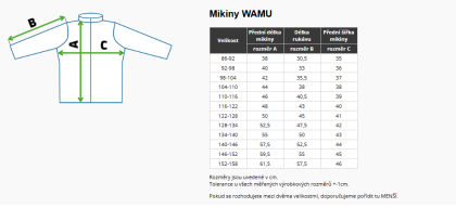 Fleecová mikina dětská Jednorožci růžová Wamu