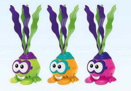 Hračka na potápění krab světelné efekty 22 cm