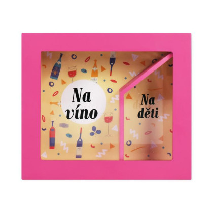 Duo pokladnička - Na děti/Na víno