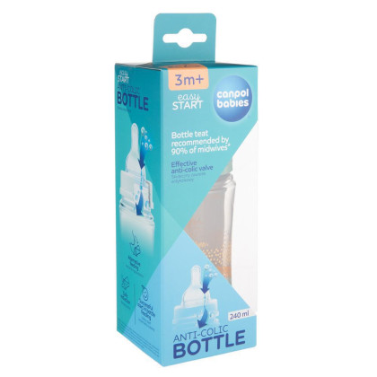 Antikoliková lahev EasyStart Mountains 240 ml Canpol babies