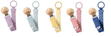 Klip na dudlík BIBS Paci Braid 