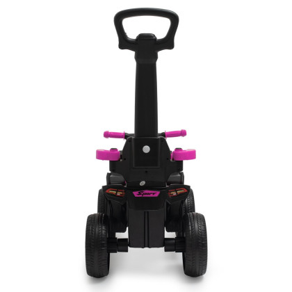 Dětské odrážedlo Baby Mix Mega Prime EVA s vodící tyčí