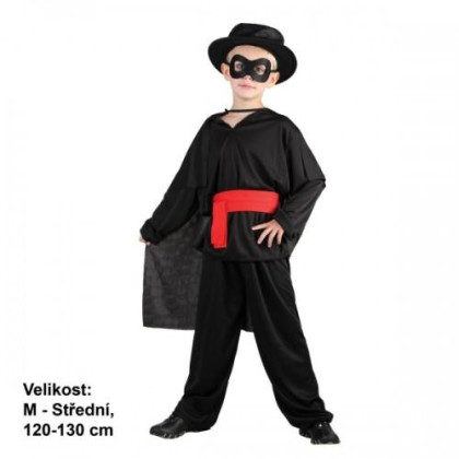 Dětský kostým Maskovaný bandita 120-130cm