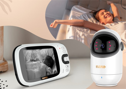 Videochůvička otočná digitální Berkano Neno