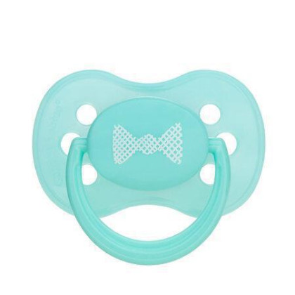Dudlík silikonový třešinka 18 m+ Canpol babies  Pastels