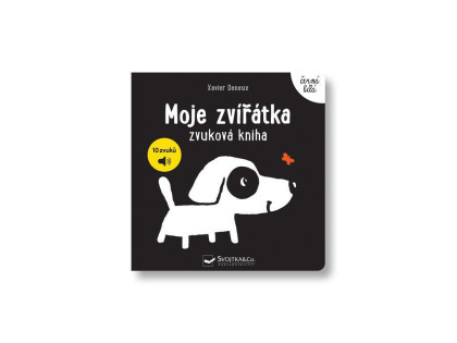 Moje zvířátka - Zvuková kniha Xavier Deneux