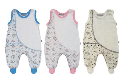 Bavlněné dupačky Sovy Baby Service