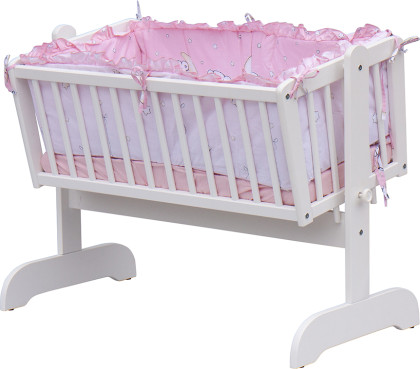 Kolébka s kompletní výbavou Scarlett Toro - růžová