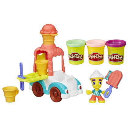 Play-Doh town zmrzlinářské auto