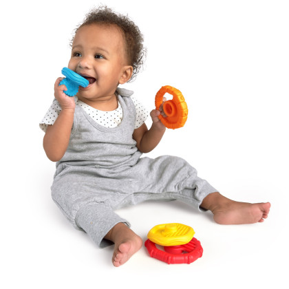 Kousátko stohovací 2v1 Stack & Teethe™ BABY EINSTEIN 0 m+