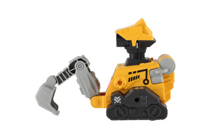 Robot vesmírný Zmáčkni a jeď plast 14 cm na setrvačník