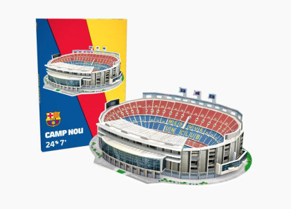 3D puzzle: Camp Nou (FC Barcelona) 24 dílků