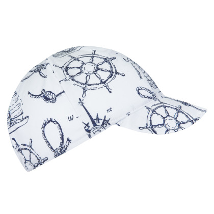 Dětská kšiltovka Námořníci bílá