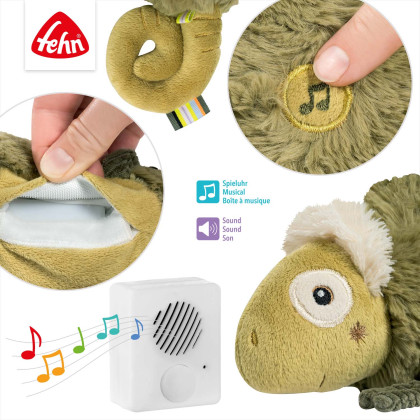 Pomůcka na spaní chameleon Crazy Baby Fehn