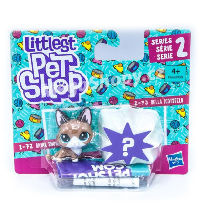 Littlest Pet Shop Dvě zvířátka - RADAR SNOWCAT a BELLA SCOTSFELD