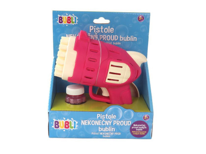 Pistole Nekonečný proud bublin