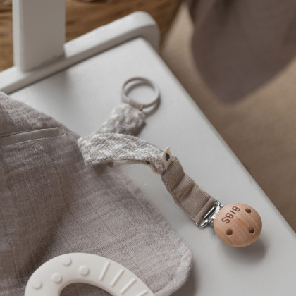 Klip na dudlík BIBS Paci Braid
