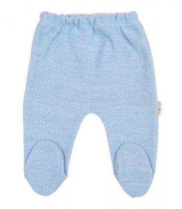 Pletená sada oblečení pro miminko Star 5dílná modrá Baby Nellys
