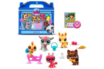 Littlest Pet Shop 5 figurek Farma