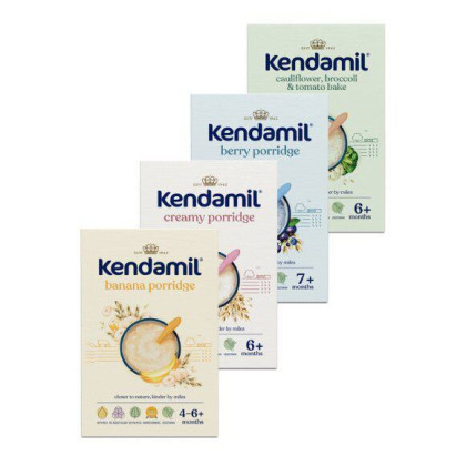 4x Kendamil Variace Ovocných kaší 150 g