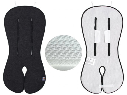 Vložka do kočárku i autosedačky 3D merino Kaarsgaren