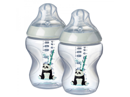 Kojenecká láhev C2N 2 ks 260 ml 0 m+