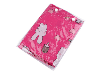 Dětská pláštěnka s obrázky zelená