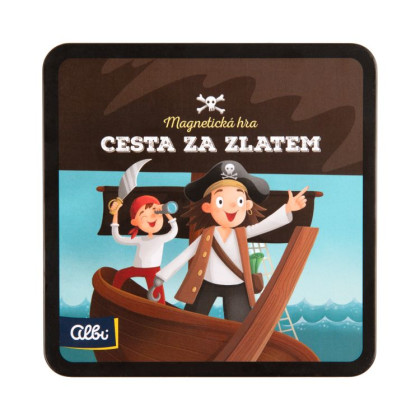 Magnetická hra na cesty - Cesta za zlatem Albi