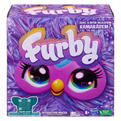 Furby 15 cm fialová 2. JAKOST