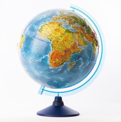 Globus zeměpisný s reliéfem 32 cm Alaysky