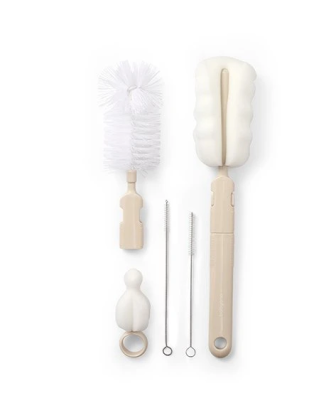 Sada kartáčů na čištění lahví a saviček - béžová Baby Ono 