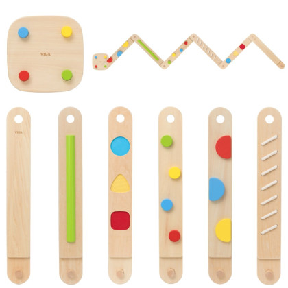 Dřevěná balancující cesta Viga