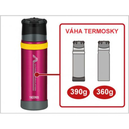 Termoska se šálkem do extrémních podmínek LIMETKOVÁ 500 ml