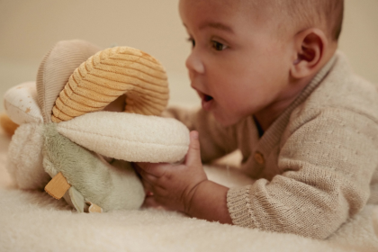 Míček textilní Newborn Naturals Little Dutch