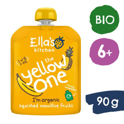 Ella's Kitchen BIO Yellow one ovocné pyré s banánem 90 g